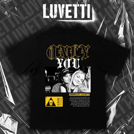 Luvetti™ Pretty Poison Kişiye Özel Tasarım Oversize T-Shirt