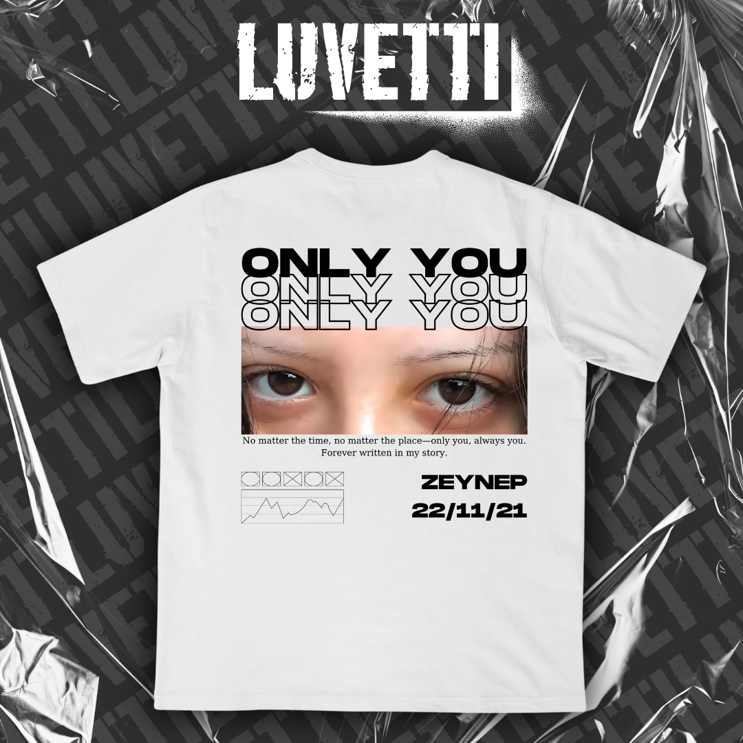 Luvetti™ Kişiye Özel Lover's Look Tişört