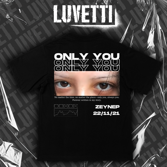Luvetti™ Kişiye Özel Lover's Look Tişört