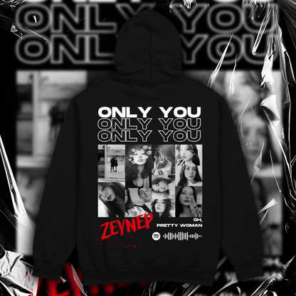 Luvetti™ Only You Kişiye Özel Tasarım Hoodie
