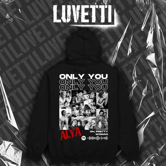 Luvetti™ Only You Kişiye Özel Tasarım Hoodie